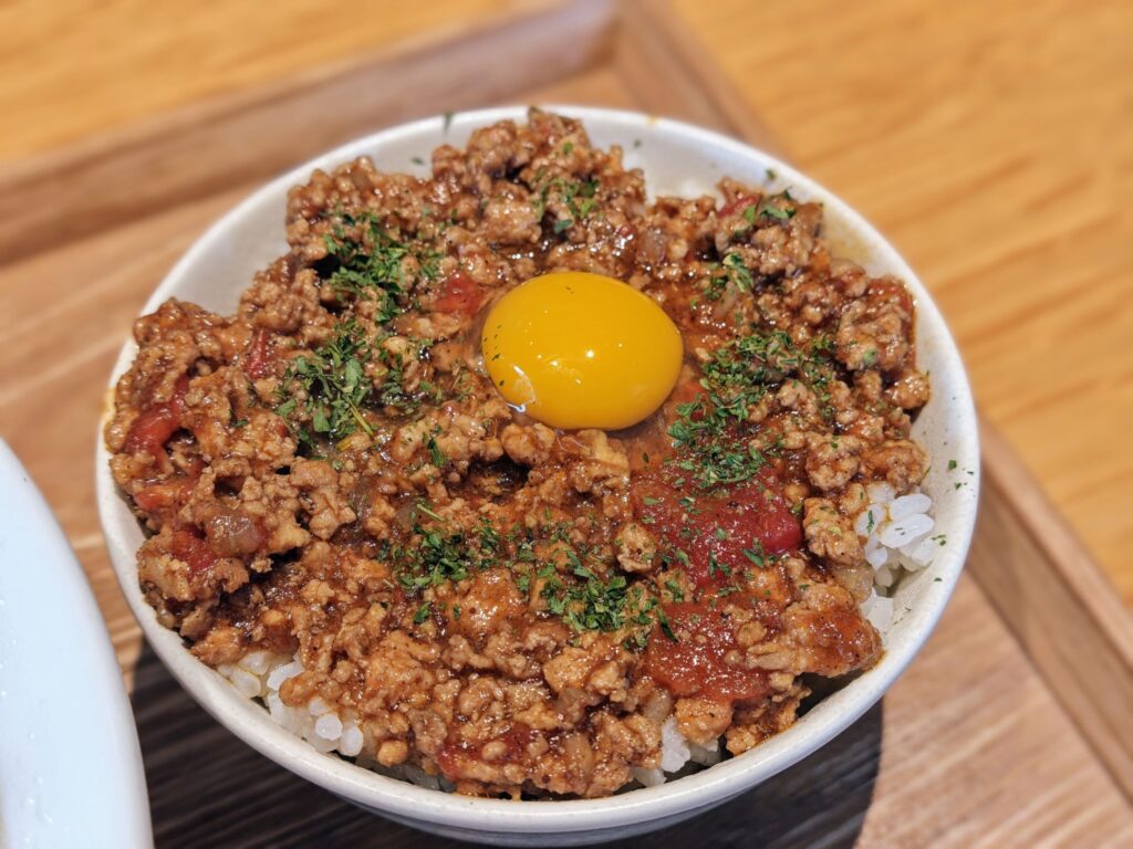 二階堂のキーマカリー丼