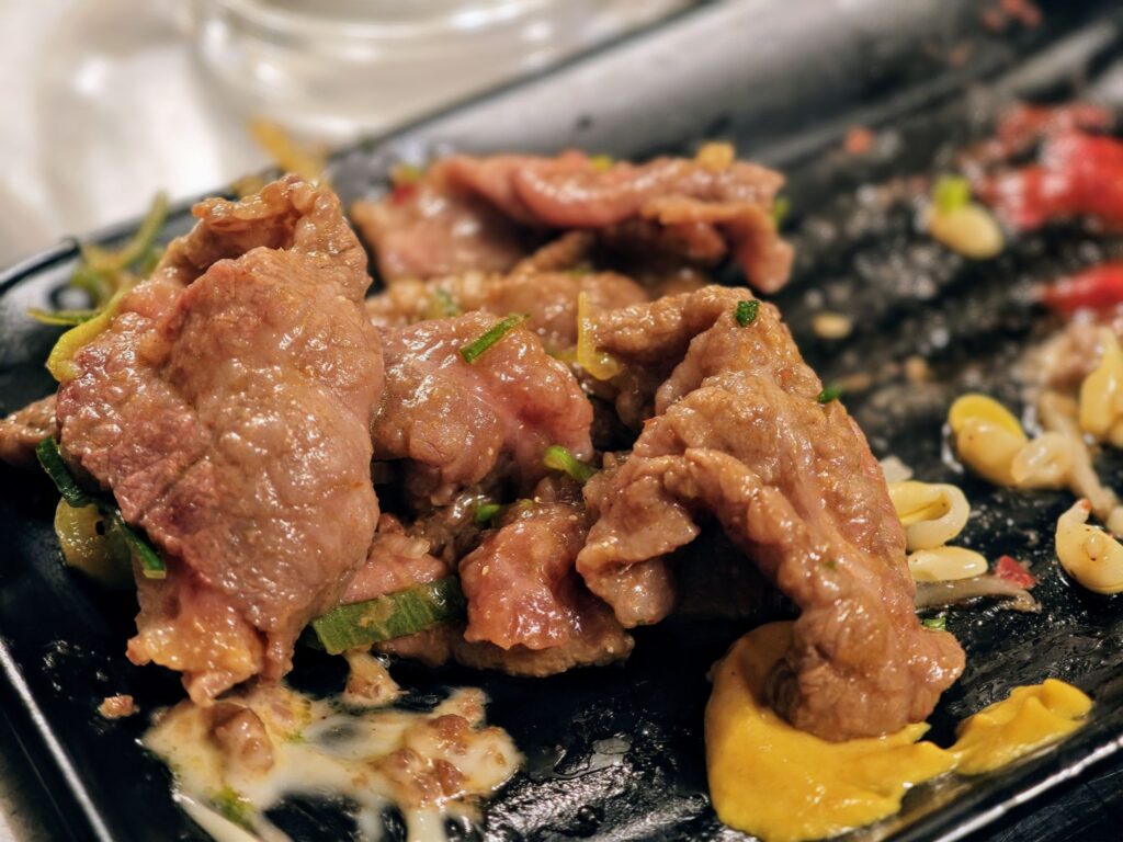 曙橋のヒロミヤ3号店のカルビ
