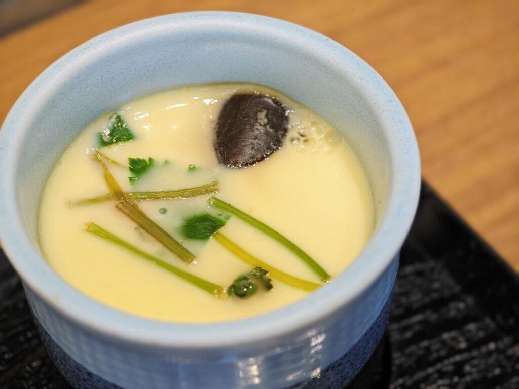 寿司の美登利 総本店の茶碗蒸し