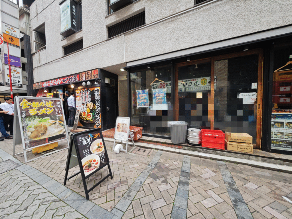 赤坂「Ramen 翡翠」の外観