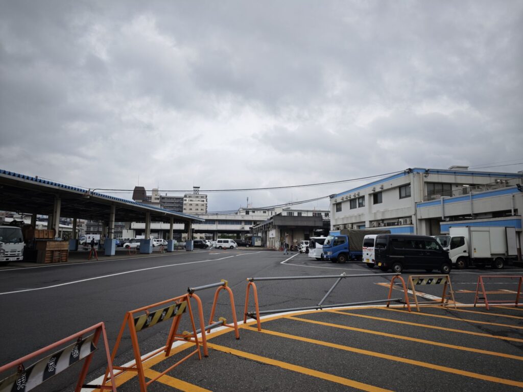 東京都中央卸売市場 足立市場場内の風景