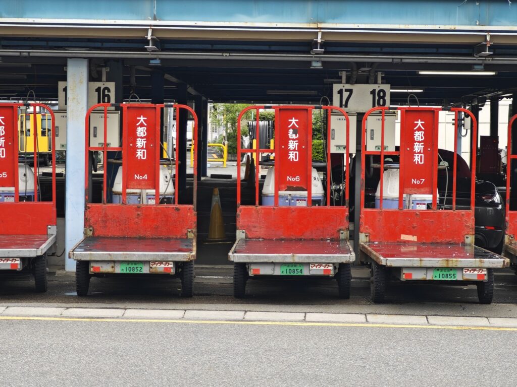 東京都中央卸売市場 足立市場場内の風景
