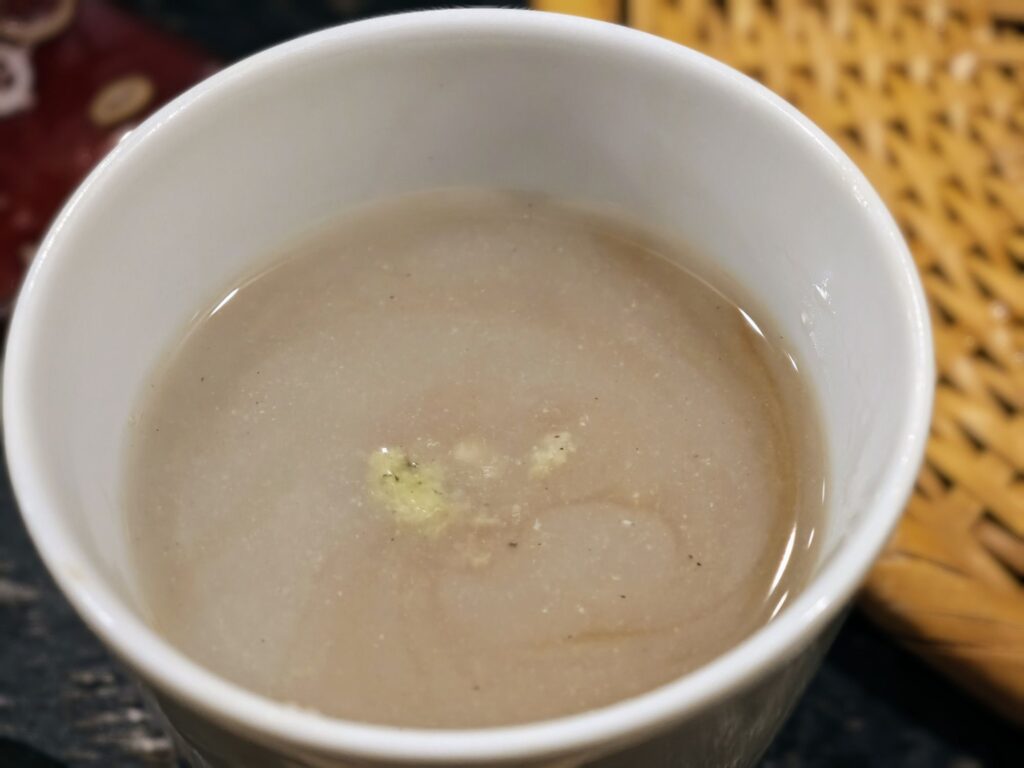 秋葉原「手打ち蕎麦切り 匠」の蕎麦湯
