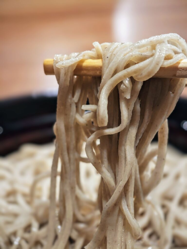千歳烏山「東白庵かりべ」のせいろ