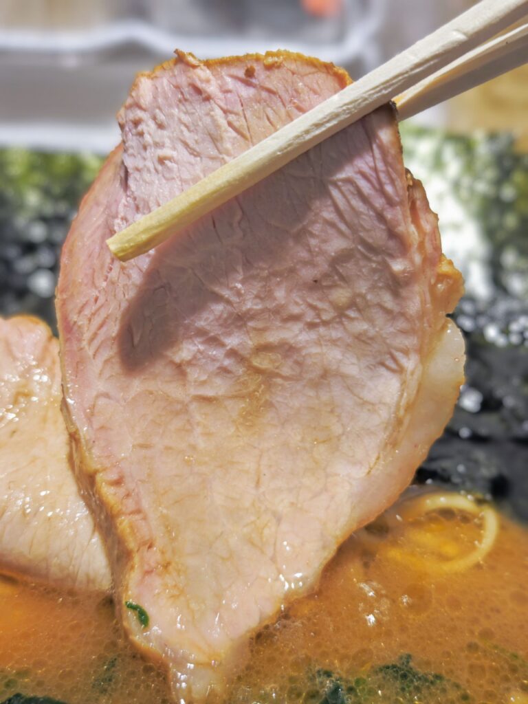 市ヶ谷「てつ家」のチャーシュー麺(中盛)
