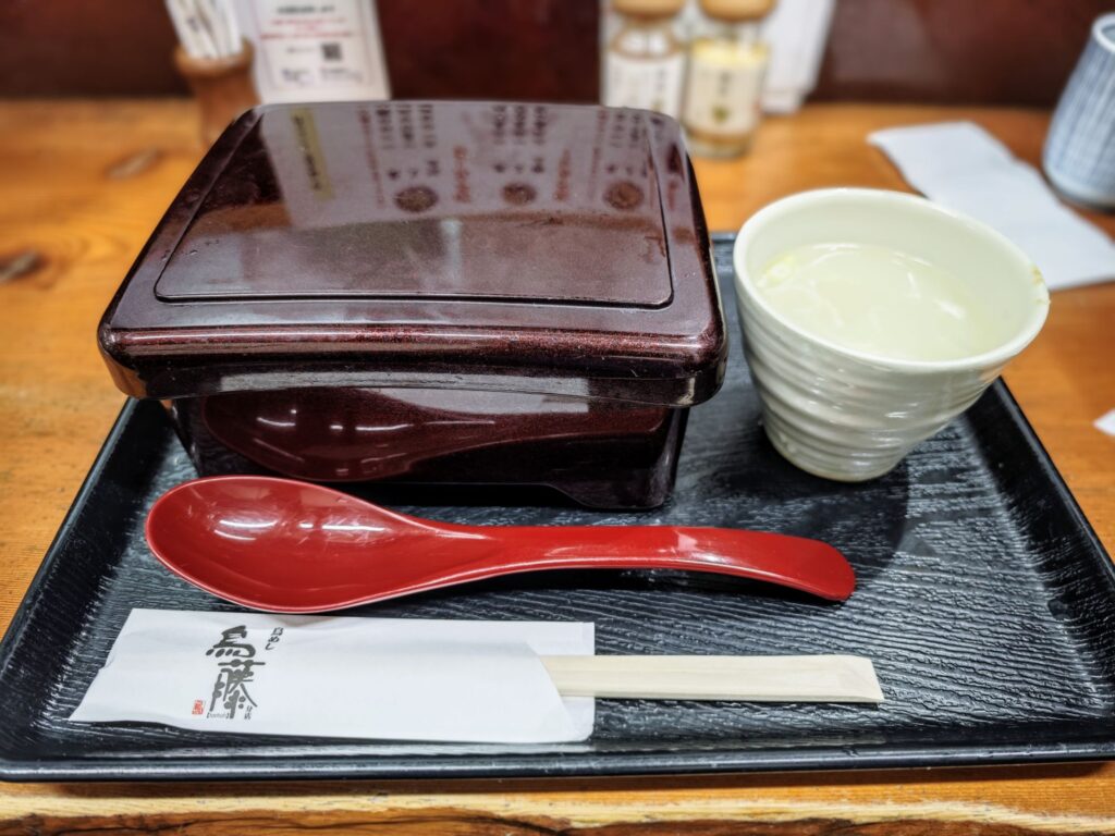 築地場外市場「鳥めし 鳥藤 分店」のとり重