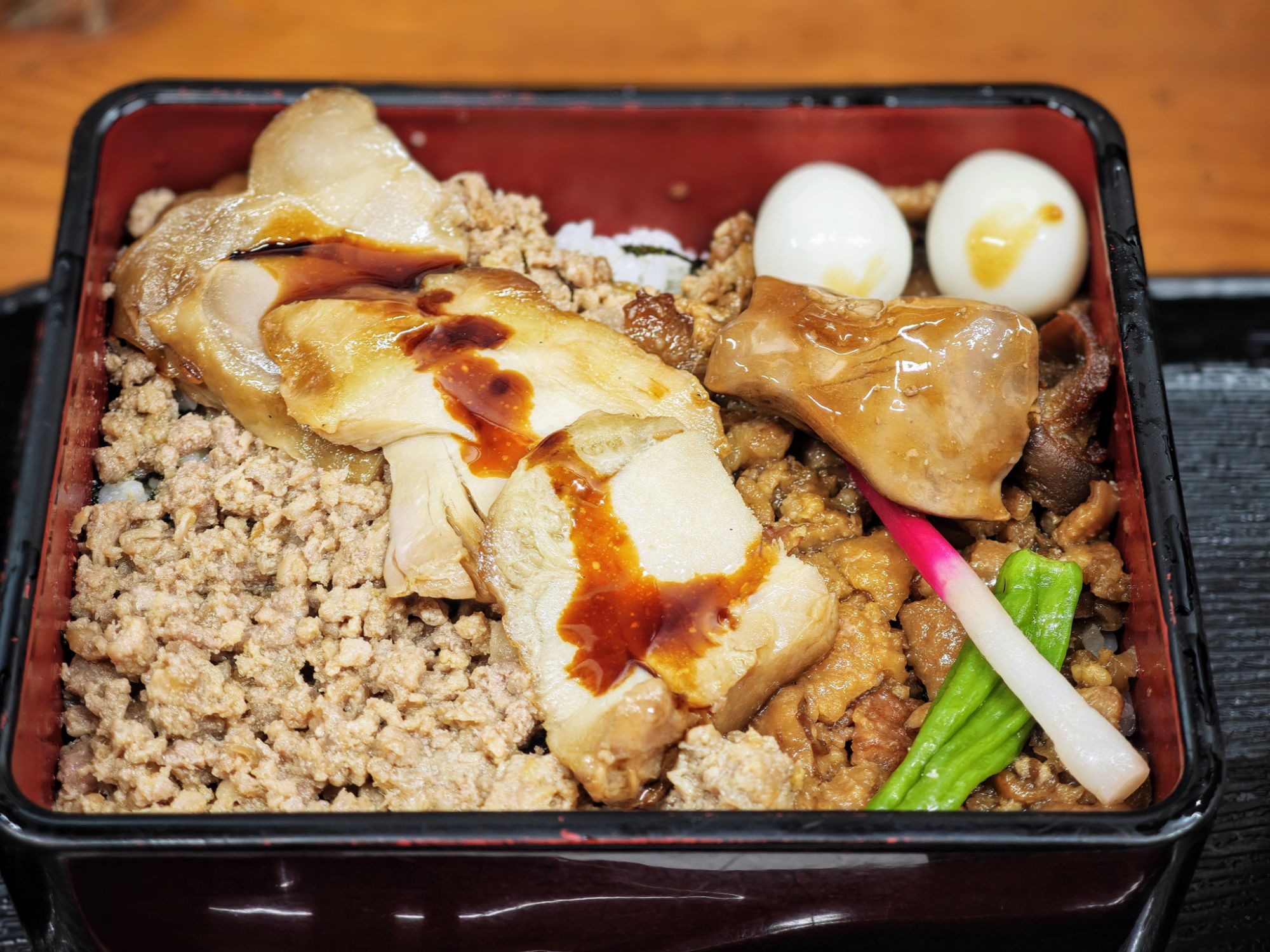 築地場外市場「鳥めし 鳥藤 分店」のとり重