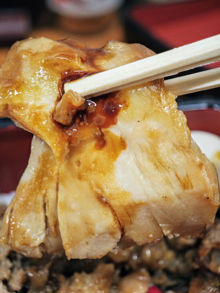 築地場外市場「鳥めし 鳥藤 分店」のとり重
